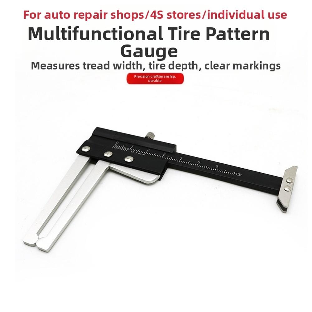 

Multi-Function Measuring Tool Silver Black Brake Disc Thickness Tool Engraved Scale Markings Automotive Testing China Mainland