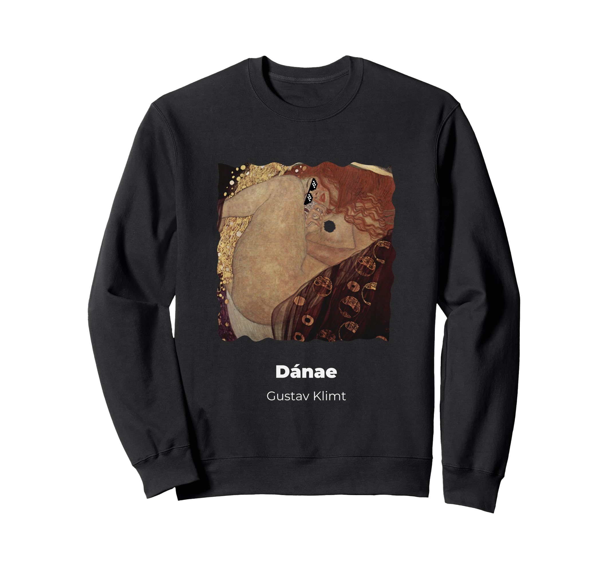 

Dánae Funny Sunglasses Gustav Klimt Sweatshirt