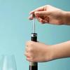 Black Vacuum Pump Reusable Bottle Cap Stopper Sealer Airtight Wine Beer Soda Cork Closer Wine Cork Lid Bar Accessories