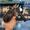 PZQ2   Car Key Cover Case Protection Shell Keychain For Mercedes Benz C S A Class W206 W223 S350 C260 C300 S400 S450 S480 S500