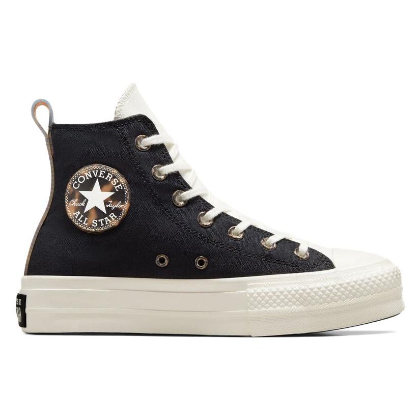 Converse Chuck Taylor All Star Comfortable Versatile High Top Canvas Shoes Women Sneakers Black White A05257C