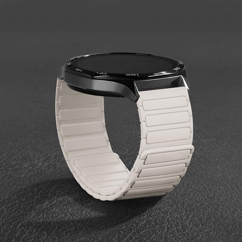 Magnetic silicone Band For Samsung Galaxy Watch 7 FE 6 4 classic 5pro Bracelet correa Huawei watch GT 6 5 4 pro 20mm 22mm straps