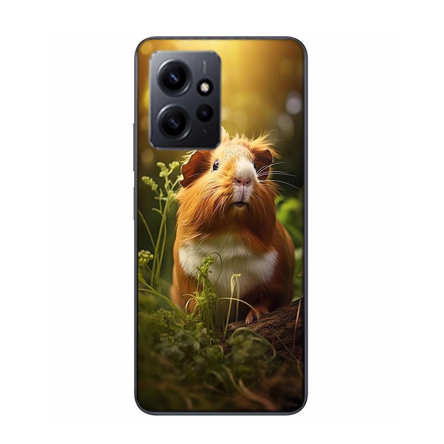 Hamster Portrait Phone Case For Redmi 12 13C 12C 15C 9 10 10C Note 13 Pro Plus 14 15 Pro 9T 9C 9A TPU Soft Cover Clear Cell Case