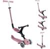 Globber Go•Up Active Lights Scooter with Seat Berry 745-510