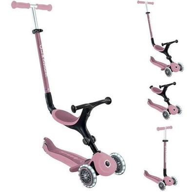 Самокат С Сиденьем Globber Go•Up Active Lights Ягодный 745-510