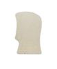 Bajal Monogram Label Soft Knit Balaclava Cream