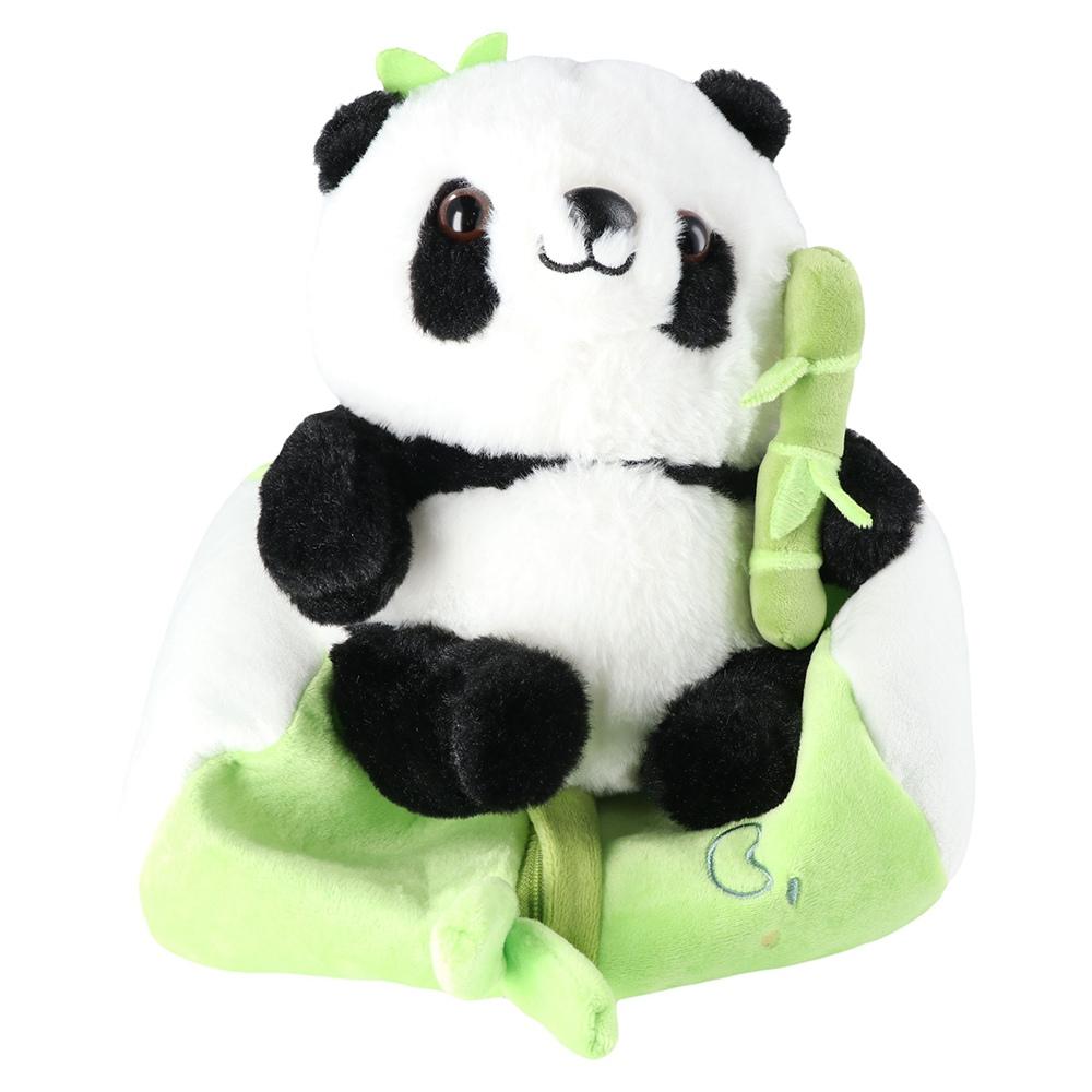 

Toys 2 In 1 Tearful Soft Toy Panda Plush Pillow Panda Stuffed Doll 2 In 1 Tube Panda Plush Toy 25cm-Bamboo tube+panda