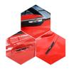 Jeep Car Door Rearview Mirror Protector Stickers Rubber Anti-Collision Strip For  Jeep Renegade Compass Grand Cherokee Wrangler ALR1