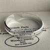 100% Massief 925 Sterling Zilver Retro Armband voor Dames Heren Vintage Handgemaakt Eenvoudig Smal Eenvoudige Armband Verjaardagscadeau