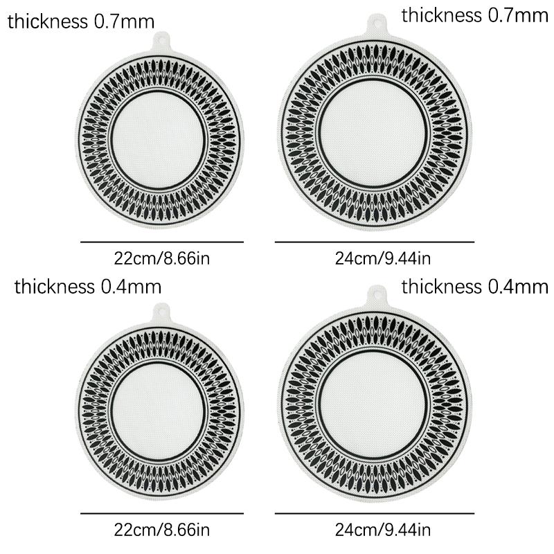 1Pcs Induction Cooktop Mat Cooktop Scratch Protector For Induction Stove Multifunctional Silicone Mats For Air Fryer Liners