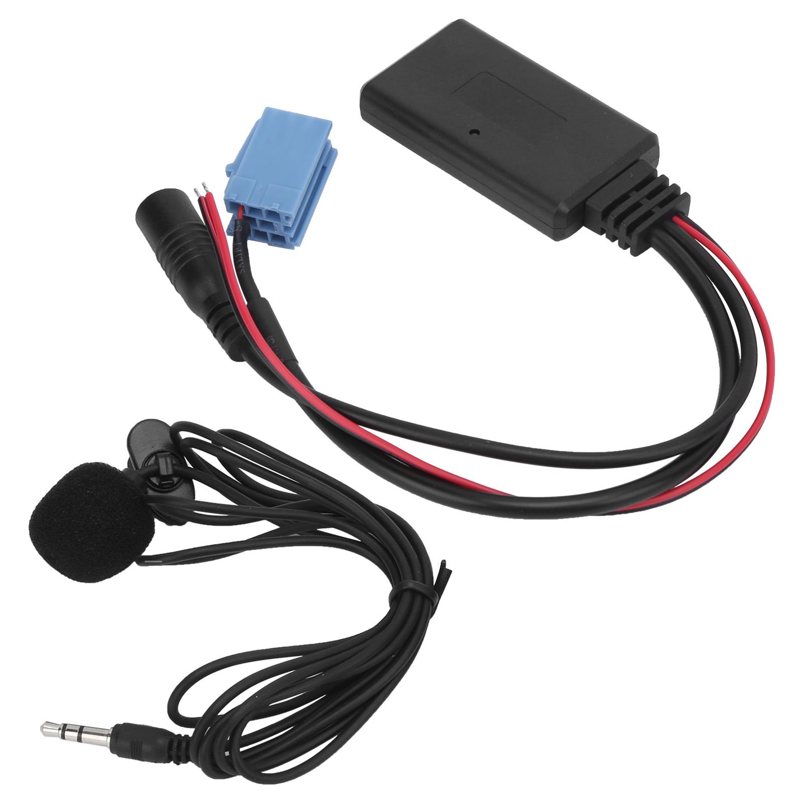 

Автомобильный стерео микрофон Мини ISO 8Pin с адаптером проводки Bluetooth 5.0 для мобильного телефона, планшета, MP3