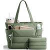 Borsa Pranzo per Donne Gonfia Borsa Pranzo Termica Borsa Tote Frigo