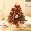 Christmas tree mini simulated Christmas tree desktop new package environmentally friendly PVC luminous Christmas tree