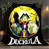 1 ks Deky Hrabě Duckula Flanelová přehoz na pohovku, do interiéru, na kempování, do obývacího pokoje, kanceláře, na židli a postel Měkký dárek k narozeninám, Vánocům