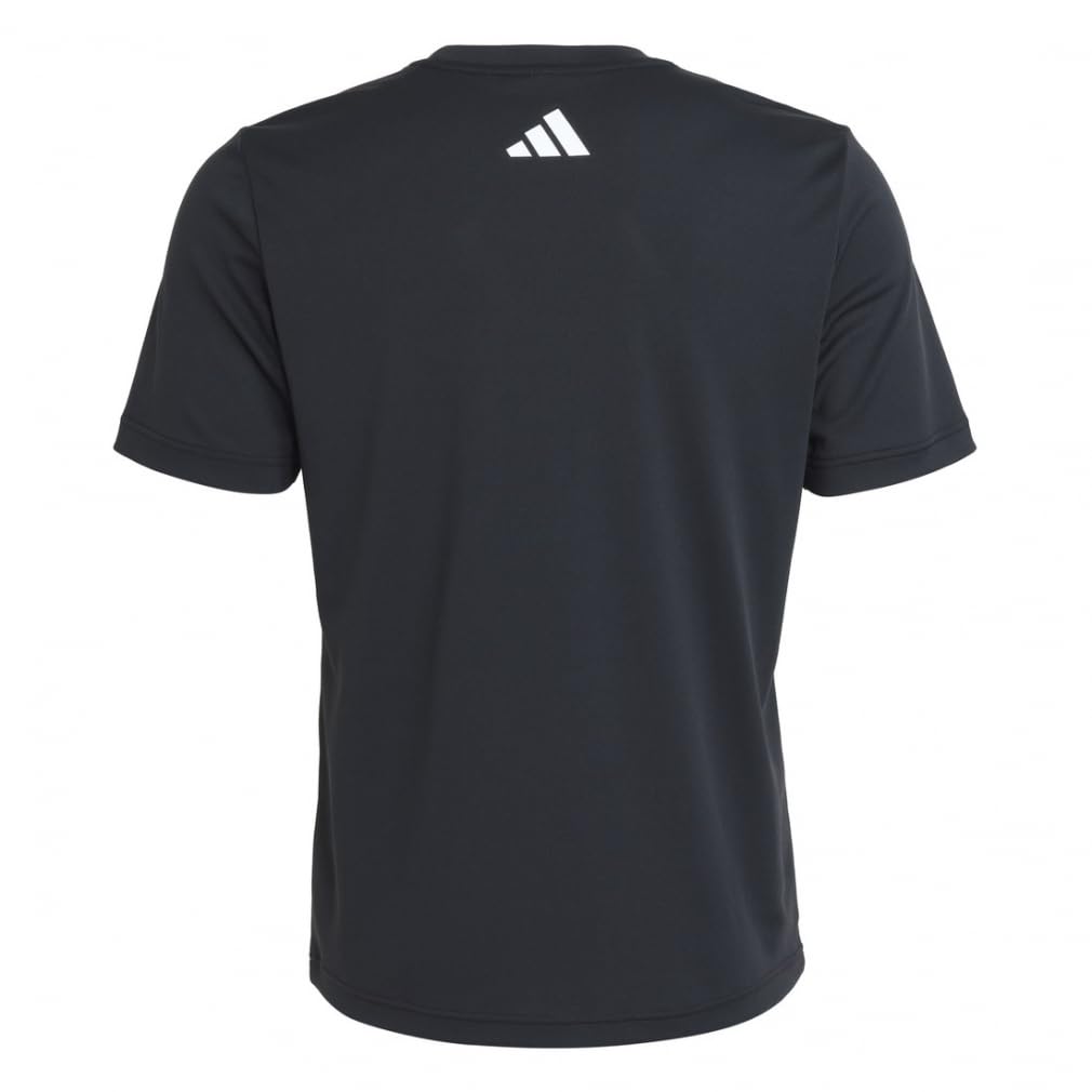 Adidas COOL TRN Kortärmad med Stor Vit Storlek M Herr T-shirt Logotyp, (ODS83) (KK7214)