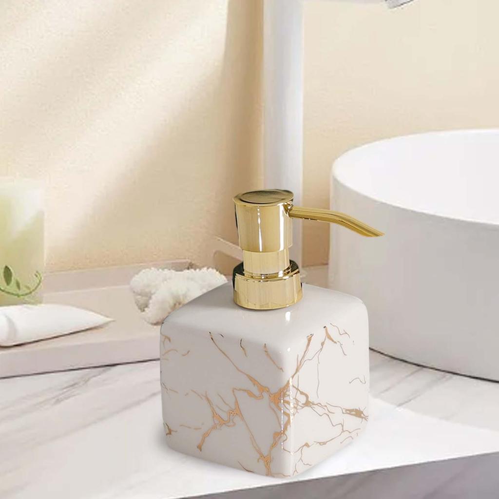 Soap Dispenser with Pump Lotion Dispenser for Countertop Hotel Shampoo