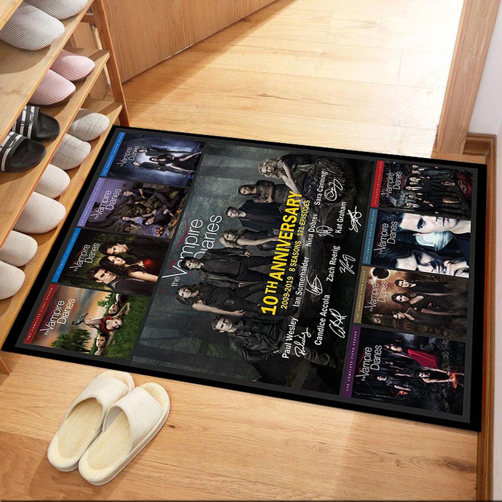 

Vampire Romance Drama Series Square rugs are a great choice for living rooms, bedrooms, home décor, and as gifts. 40cmx60cm