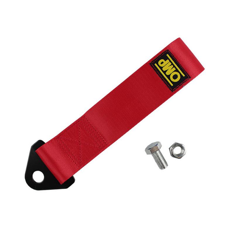 

Универсальный высокопрочный нейлоновый буксирный ремень 28 см, автомобильные гоночные буксировочные тросы, тросы для авто прицепа, бампер прицепа, Макс. 2 т, буксировочный ремень с гайкой