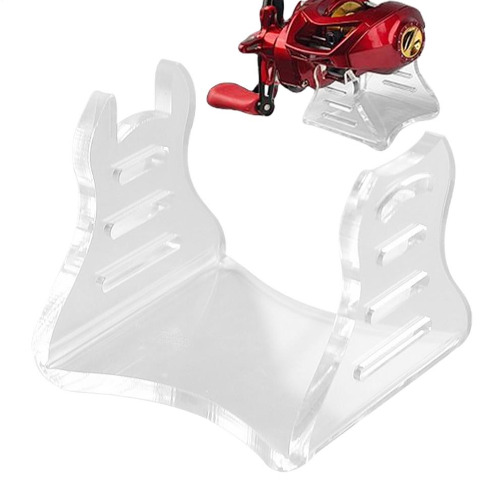 Fishing Wheel Display Stand Non-slip Decorative Showing Stand Acrylic Shelf Decoration Angling Wheel Rack For Living Room 1770₽