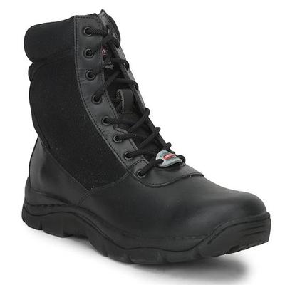 Liberty PARACOM 2 Lacing Safety Shoes for Men with Rubber Sole | High Ankle Grain Leather Boot | Inside Zip for Easy Wear | Removable Insole