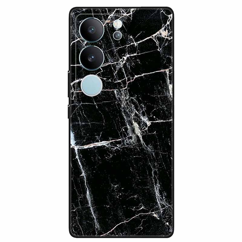 Phone Cases For Vivo V29 5G Cover 2023 Silicone Soft Lovely Marble Printing Coque for Vivo V29 V 29 V2250 Back Coque 6.78'' Etui