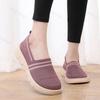 Women's Fly Weave Shoes 2026 Autumn New Outdoor Non Slip Soft Sole Slip on Flats Lightweight Comfortable Breathable Casual Shoes