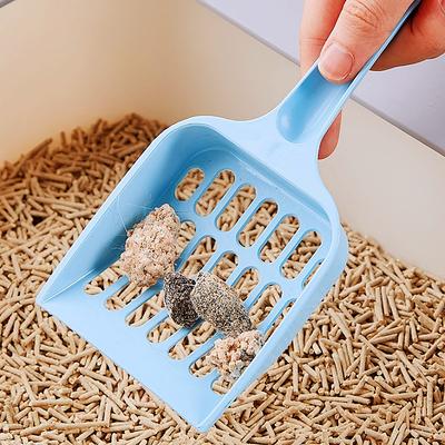 Cat Litter Scoop Plastic Cats Litter Shovel Hangingable Litter Scoop for Cats Toilet Cleaning Tools Cat Sand Scoops Pet Supplies