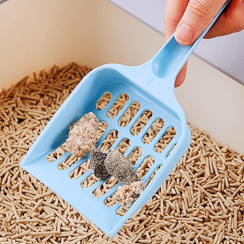 Cat Litter Scoop Plastic Cats Litter Shovel Hangingable Litter Scoop for Cats Toilet Cleaning Tools Cat Sand Scoops Pet Supplies