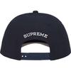 Supreme Sharp Spellout Adjustable New Era Navy