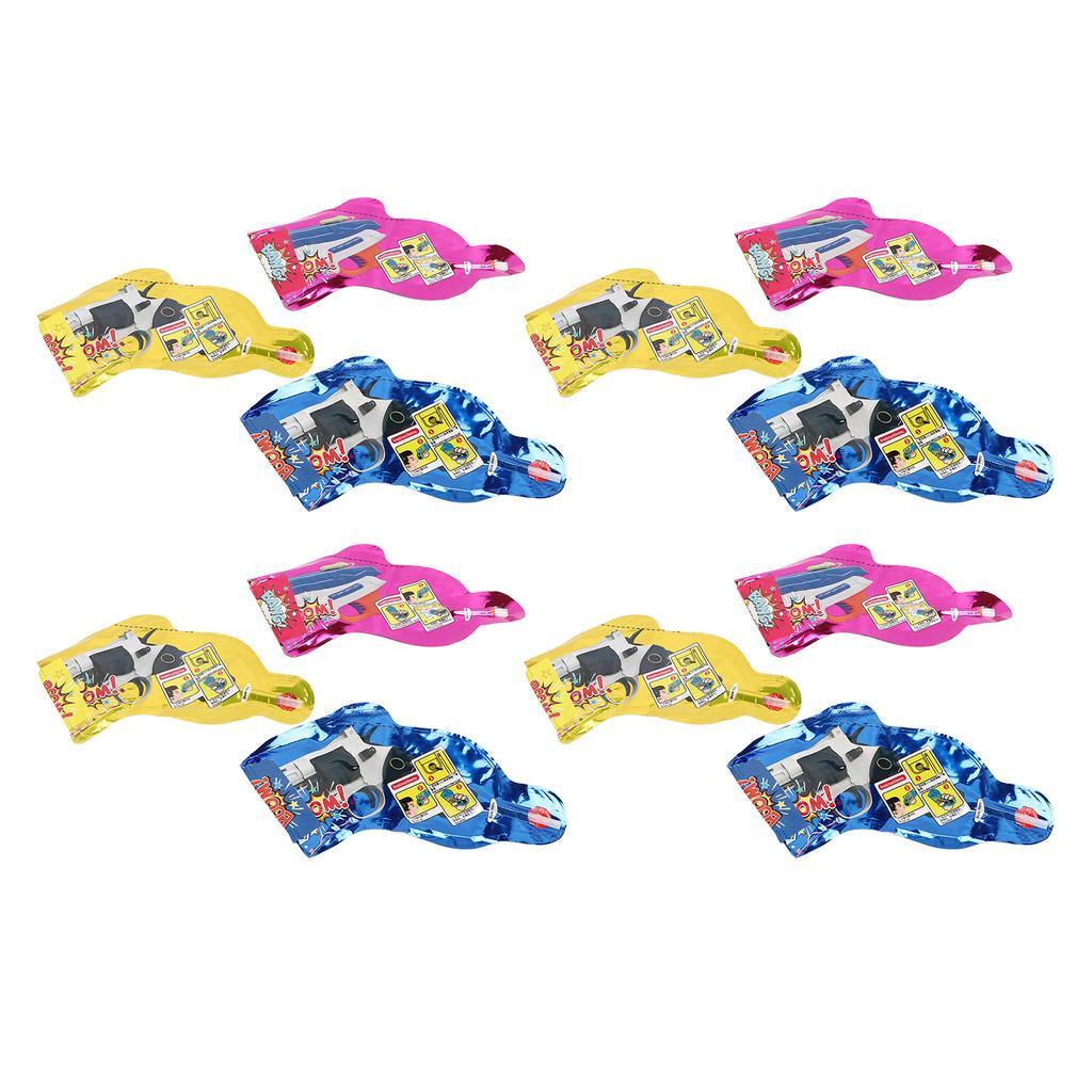 12PCS Mini Confetti Popper Toys Handheld Inflatable Sequin Balloon for Festival Wedding Party