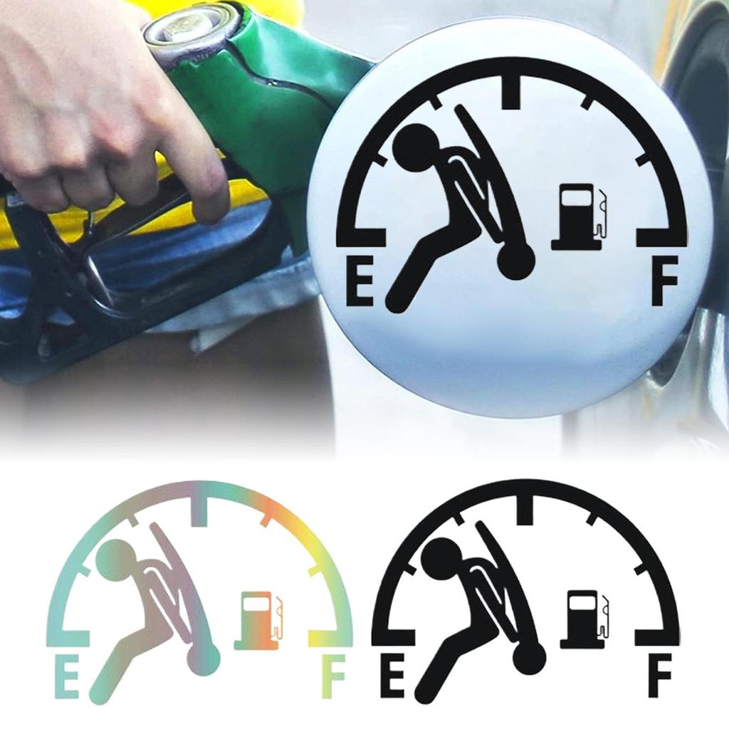 Autoaufkleber Reflektierend Hoher Benzinverbrauch Fahrzeugaufkleber Wasserdichtes Außenzeichen für Fahrzeug Hoher Benzinverbrauch LKW Wohnmobil