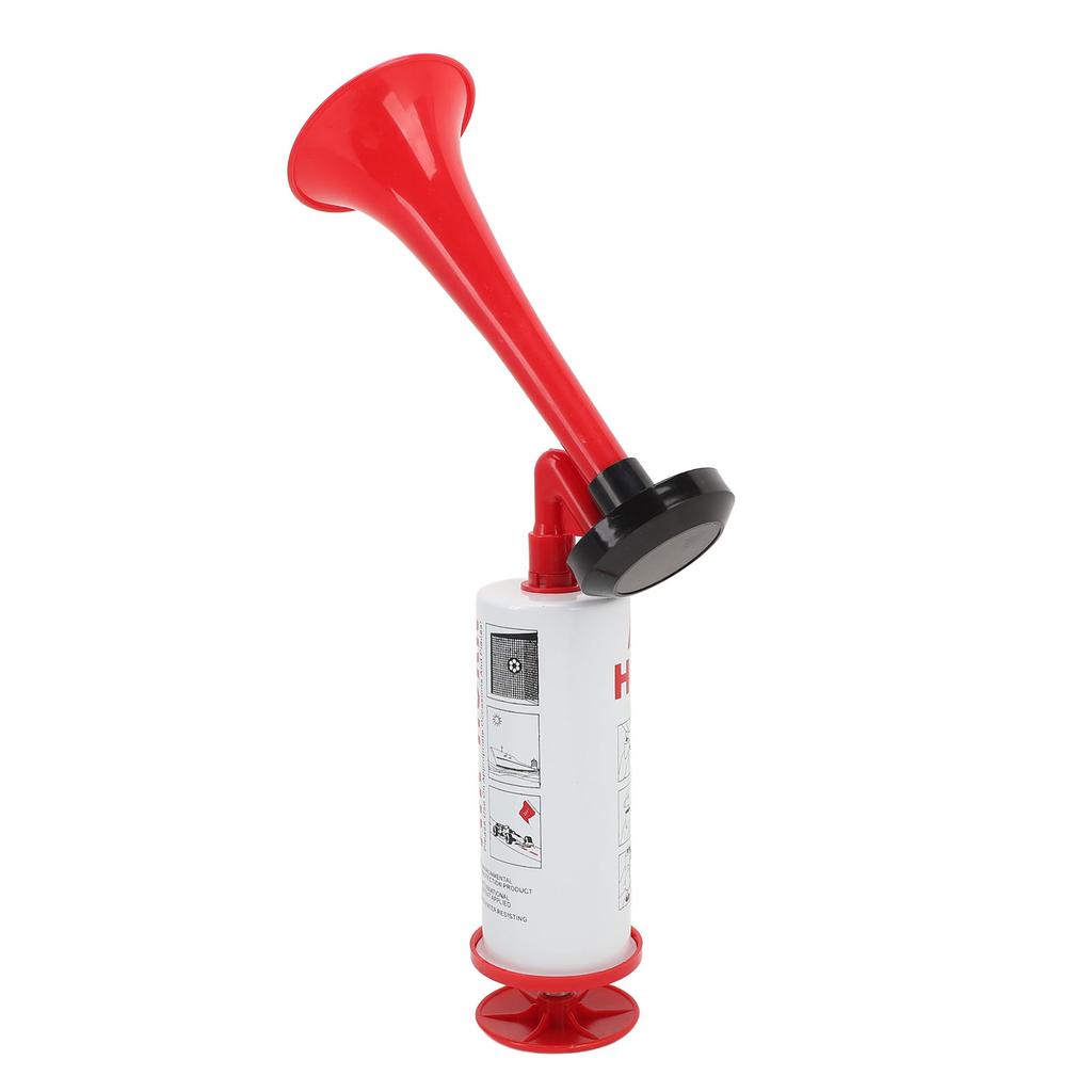 Reusable Air Horn Aluminum Loud Noise Maker Portable Handheld Air Pump Horn Marine Signal Safety