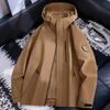 Unisex Winter Waterproof Windproof Outdoor Jacket With Removable Fleece Liner Hiking Camping Travel