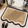Cartoon Animal Bathroom Mat Anti Slip Door Mat Stain-resistant Puppy Absorbent Mat  Wet Areas