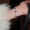Rhombic Zirconia Bracelet - High-end, Stylish Accessory for Sophisticated Ladies, with A Luxurious Touch.