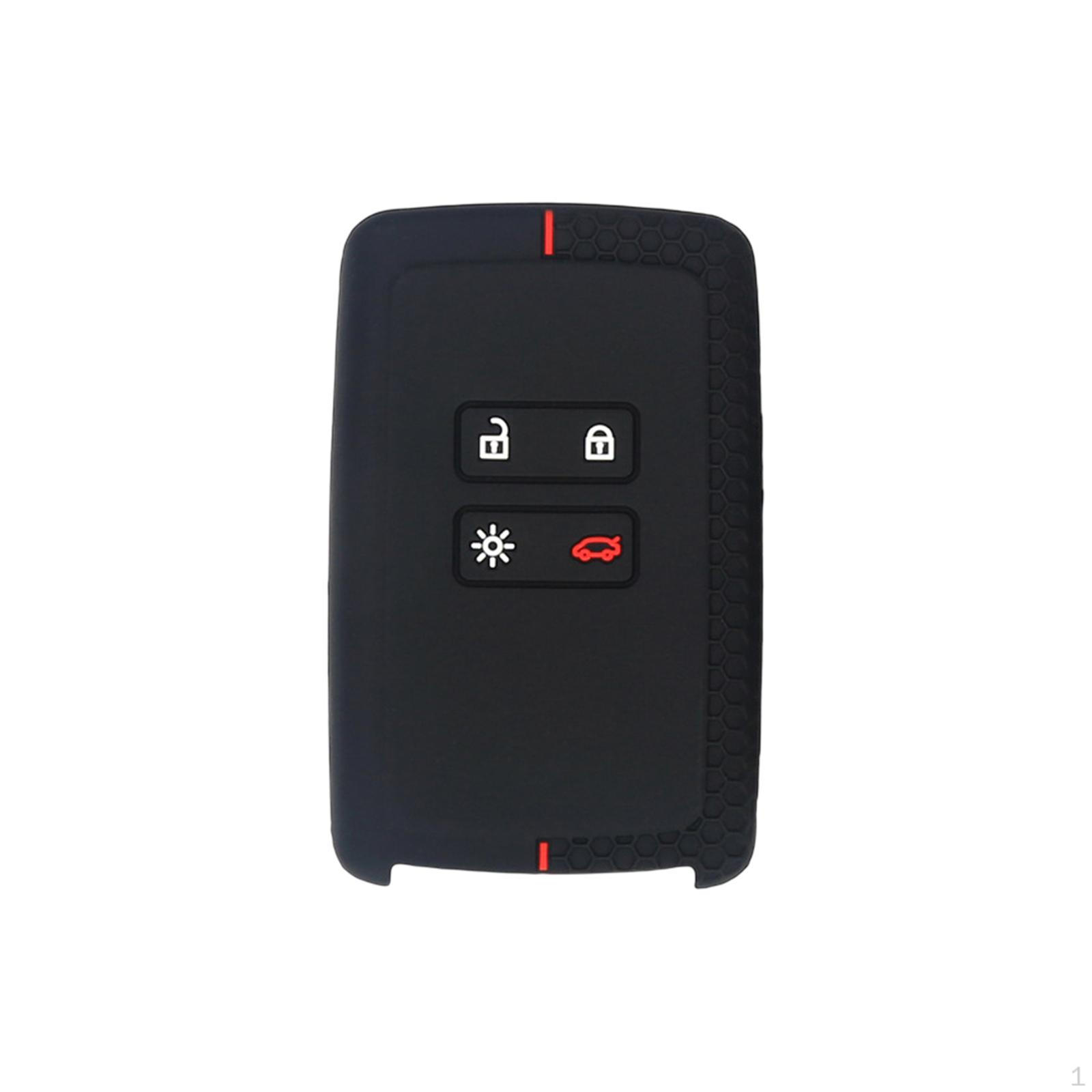 

Car Key Case Shell ,4 Buttons, Birthday Present ,Replaces, Protection, Accessories Spare Black Red Line