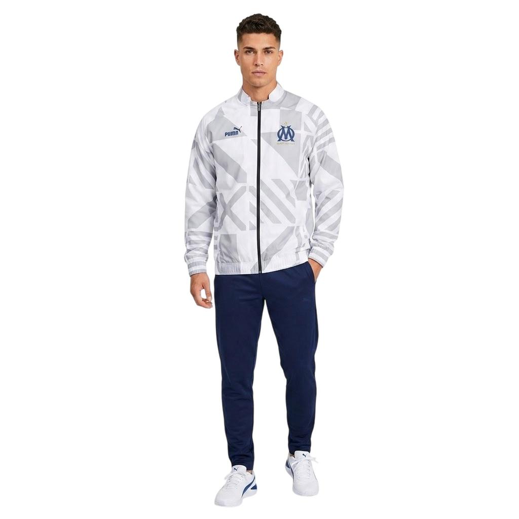 Puma Mens Prematch Olympique De Marseille FC Jacket
