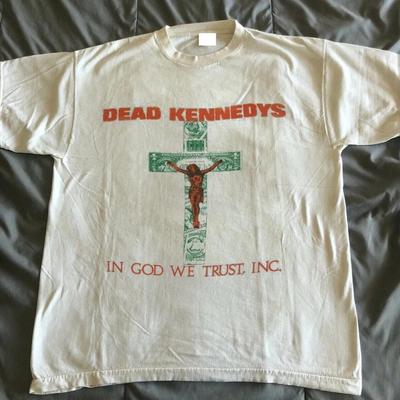 1981 In God We Trust Dead Kennedys Shirt All Size Unisex R237 Unisex T-Shirt