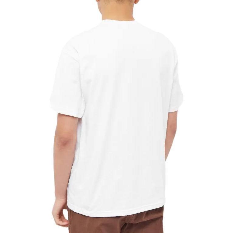 Nike T Shirts Men's White Crew Neck Thin Straight Fit DV9636-100