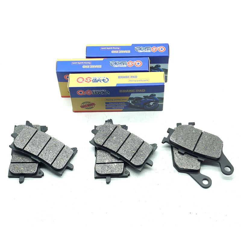 Motorcycle Front Rear Brake Pads for HONDA CRF1000D CRF1000L Twin Dual Clutch 2016- CRF1000D4L CRF1000DL