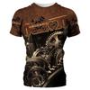 Vintage Shirt for Men Mechanical Tools 3D Print T-Shirts Short Sleeve Jersey Casual Tops Oversized Fashion Breathable Clothing