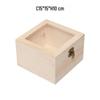 In-Stock Wooden Box with Glass Lid: Transparent Insect Display, Mining Ore, & Children's Gift Box