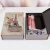 Creative Book Security Safe with Password Lock Home Hidden Anti-Theft Storage Box Book Shaped Secret Savings Box Kids Gift