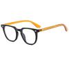 New Style Glasses Trendy Rice Nail Flat Glasses For Men And Women Fashionable Square Glasses Frames 3875