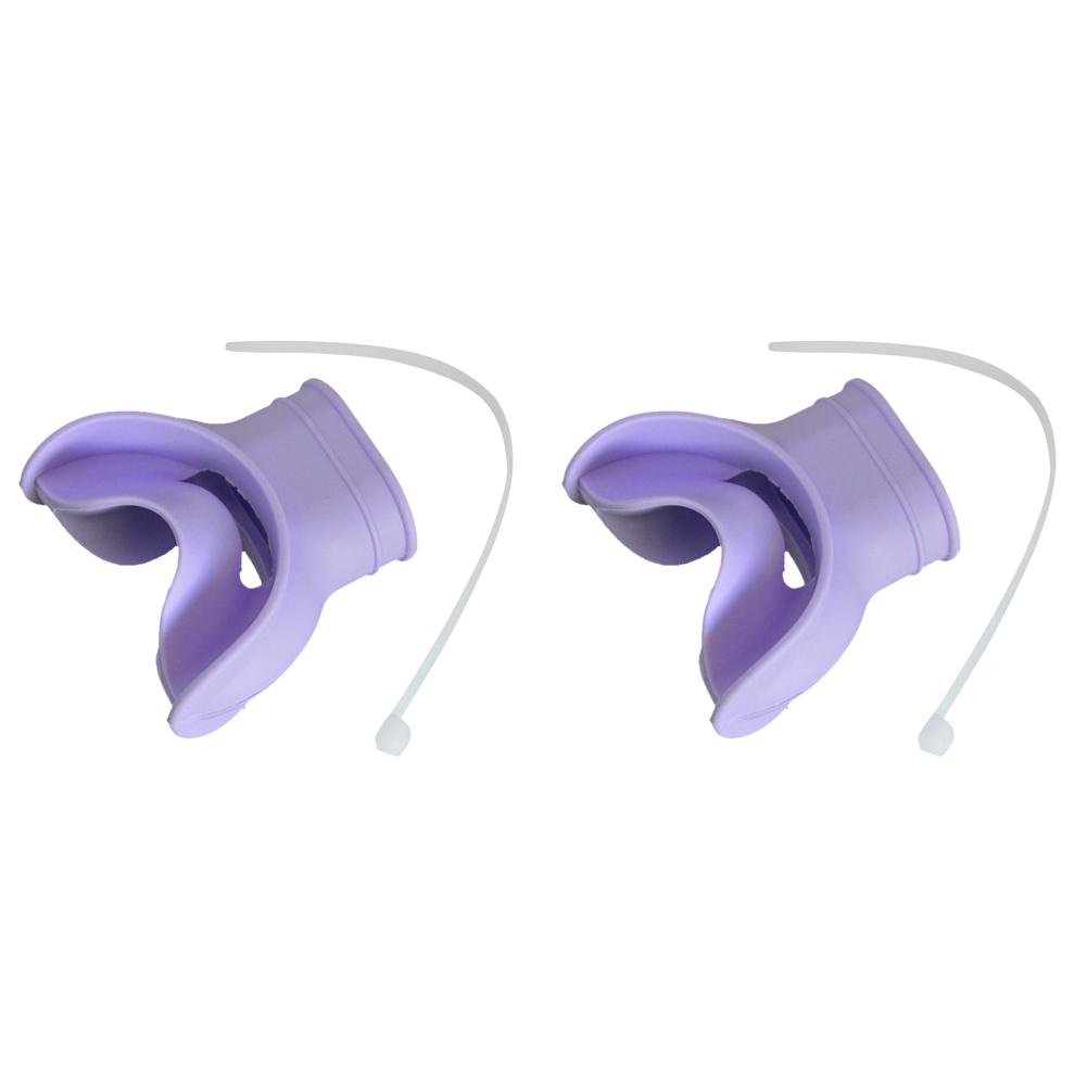 Silicone Snorkel Mouthpiece Comfortable Scuba Diving Regulator Mouthpiece Cover Safe Soft Underwater Breathing Accessories