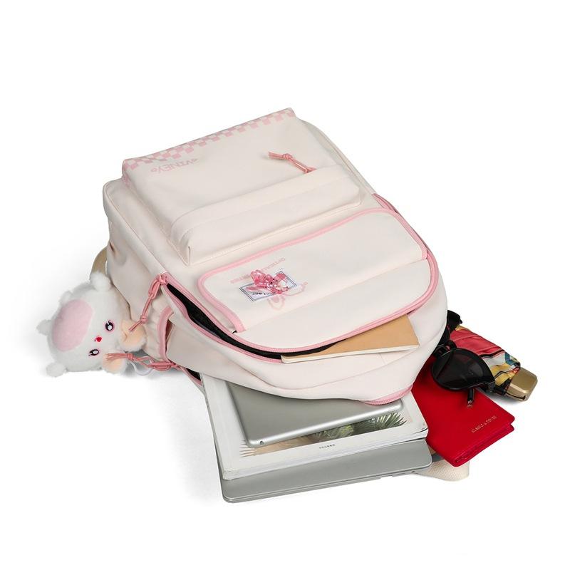 Bag Women'S Bag Spring And Summer Large-Capacity Backpack Mori Junior High School Student High School Student Versatile Schoolbag
