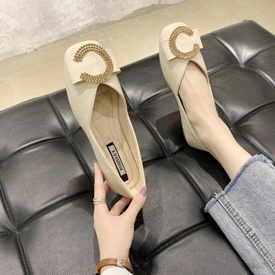 Damen Ballerinas Elegant Party Eckige Zehenpartie mit Kristallen Diamant Strass Slip-on Schuhe für Damen 2025 Sommer Bequem Chic Punkt