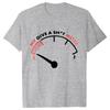 T Shirt for Men My Give Sht Meter Is Empty Print Tshirt Funny Sarcastic Saying Comment Joke Men Tshirt Short Sleeve Oneck Tee