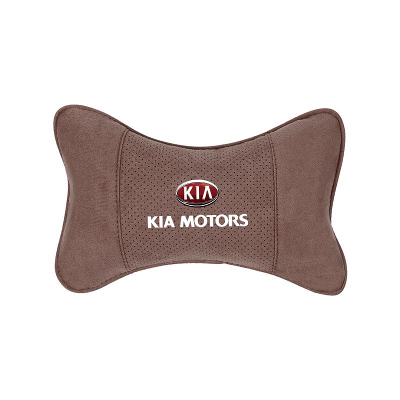 Suede Car Interior Seat Neck Pillow Comfortable Headrest For KIA K9 Sportage Niro K5 Carnival EV6 EV9 EV3 K8 Stinger Forte Ceed