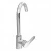 Bathroom Faucet Polished Chrome Plated Swivel Basin Sink Cold Hot Mixer Tap